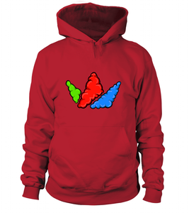 Primary Colors Bubble Crown Signature Hoodie - Black Crown Fashion