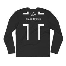 Load image into Gallery viewer, L/S Black Crown Fashion Brand Tee - Black Crown Fashion