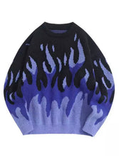 Load image into Gallery viewer, Knitted Flame Crewneck