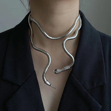 Load image into Gallery viewer, Bendable Snake Chain Gold &amp; Silver