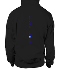 Load image into Gallery viewer, Wavy Wizard Black Crown Signature Hoodie - Black Crown Fashion
