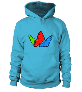 Primary Colors Bubble Crown Signature Hoodie - Black Crown Fashion