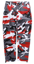 Load image into Gallery viewer, Tuff Camo Cargo Pants (8 Colors) - Black Crown Fashion