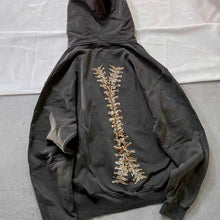 Load image into Gallery viewer, Dead Bones Zip Up Hoodie