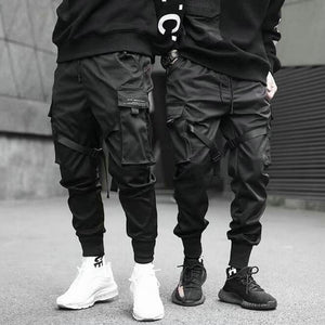 Vantablack Cargo Pants - Black Crown Fashion