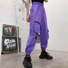 Load image into Gallery viewer, Baggy Tactical Joggers - Black Crown Fashion