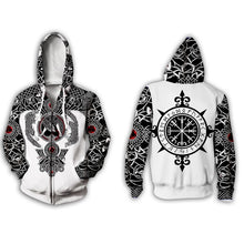 Load image into Gallery viewer, Way Of The Wolf Hoodie - Black Crown Fashion