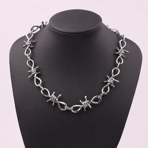 Barbed Wire Chain - Black Crown Fashion
