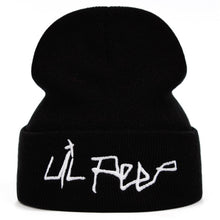 Load image into Gallery viewer, Lil Peep Beamer Boy Embroidered Beanie - Black Crown Fashion