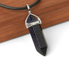 Load image into Gallery viewer, Healing Gemstone Vibe Necklace - Black Crown Fashion
