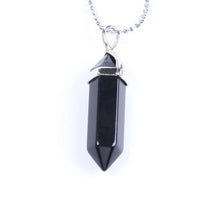 Load image into Gallery viewer, Healing Gemstone Vibe Necklace - Black Crown Fashion