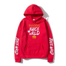 Load image into Gallery viewer, Juice Wrld 999 Royalty Hoodie - Black Crown Fashion