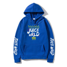 Load image into Gallery viewer, Juice Wrld 999 Royalty Hoodie - Black Crown Fashion
