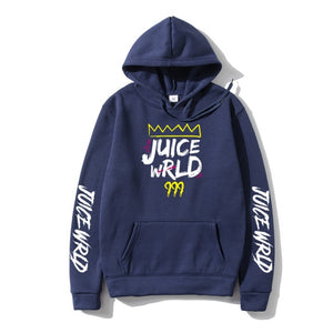 Juice Wrld 999 Royalty Hoodie - Black Crown Fashion