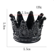 Load image into Gallery viewer, Black Crown Luxury Glass Ashtray - Black Crown Fashion
