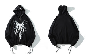 Devine Mark Hoodie - Black Crown Fashion