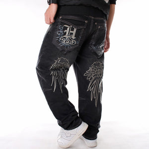Wing It Jeans - Black Crown Fashion