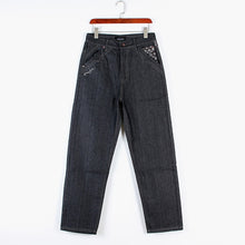 Load image into Gallery viewer, SJ Royalty Jeans - Black Crown Fashion