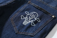Load image into Gallery viewer, Vintage Running Dog Jeans - Black Crown Fashion