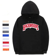 Load image into Gallery viewer, Classic Backwoods Hoodie - Black Crown Fashion