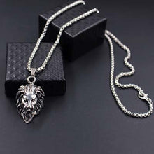 Load image into Gallery viewer, Black Crown Lion Chain - Black Crown Fashion