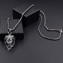 Load image into Gallery viewer, Black Crown Lion Chain - Black Crown Fashion