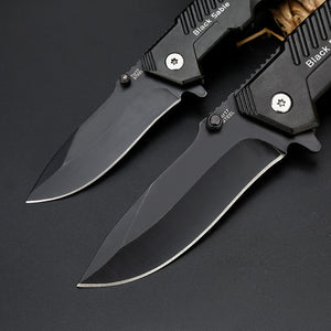 Vantablack Lightweight Folding Tactical Knife - Black Crown Fashion