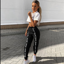 Load image into Gallery viewer, “I’m Future” Women’s Track Pants - Black Crown Fashion